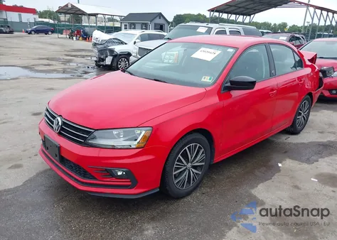 2018 Volkswagen Jetta 1.4T Se/1.4T Wolfsburg Edition from USA, damaged, VIN 3VWB67AJ6JM238681